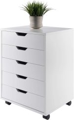 Winsome Halifax Storage/Organization, 5 drawer, White - Image 9